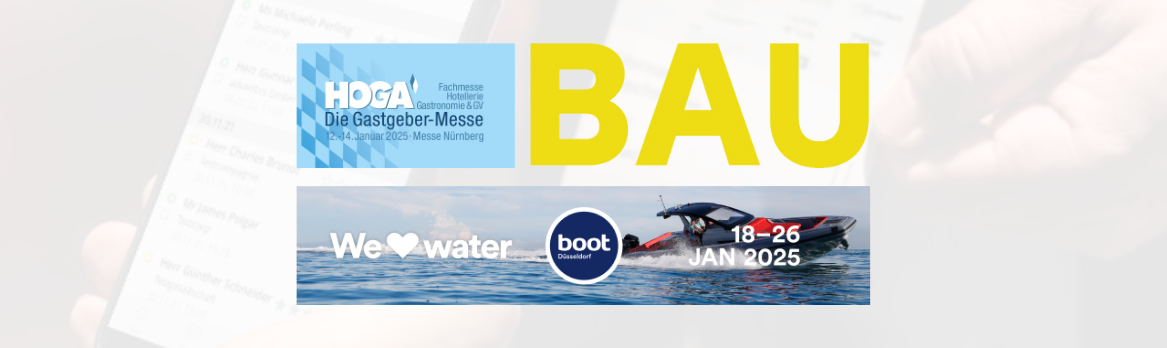 Scan2Lead auf den Top-Messen im Januar 2025 – Seien Sie dabei!